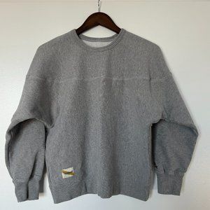 Tracksmith Trackhouse Crew Gray Size M